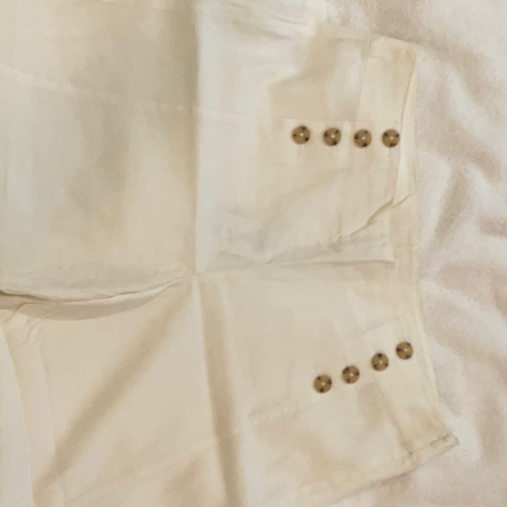 J Jill cropped Wide Leg Linen Pants